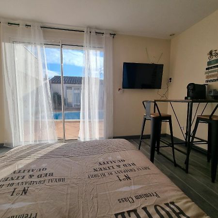Chambre Avec Piscine Partagee Marcorignan エクステリア 写真